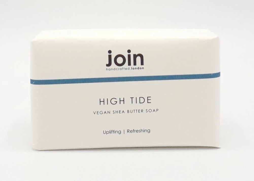 Join high tide vegan soap bar essential oils shea butter made in England for Modern Craft