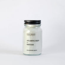 Load image into Gallery viewer, Holy Water Apothecary balancing face mask for combination skin. Hand made with atlantic kelp, matcha and organic essential oils. Made in Devon for Modern Craft.