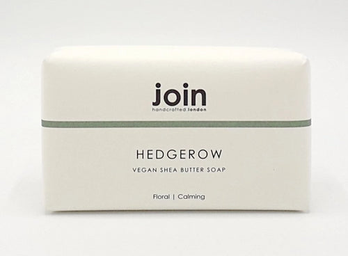 Join hedgerow vegan soap bar essential oils shea butter made in England for Modern Craft