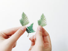 Load image into Gallery viewer, Sophie Clowders fern print botanical temporary tattoo for Modern Craft