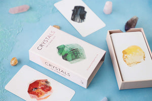 Crystals Stone deck oracle deck crystal energy healing cards for Modern Craft