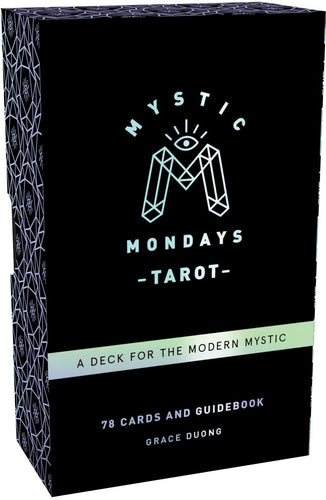 Mystic Mondays modern colourful tarot cards deck holographic foil edge for Modern Craft