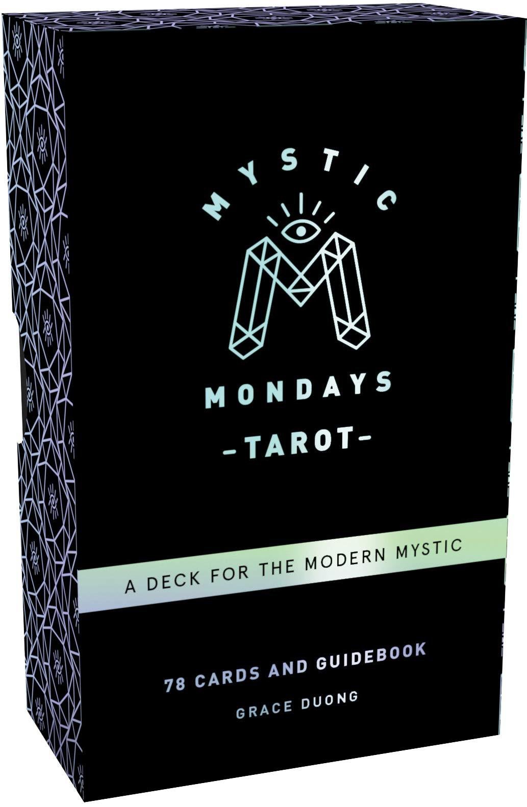 Mystic Mondays modern colourful tarot cards deck holographic foil edge for Modern Craft