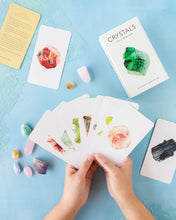Load image into Gallery viewer, Crystals Stone deck oracle deck crystal energy healing cards for Modern Craft