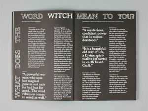 Sabat Magazine The Maiden Issue witchcraft feminist art magazine for Modern Craft