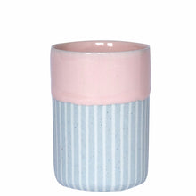 Load image into Gallery viewer, Duck Ceramics pink glazed porcelain vessel tumbler pot handmade in Brighton for Modern Craft