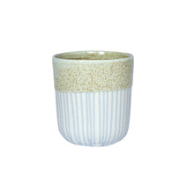 Load image into Gallery viewer, Duck Ceramics pistachio glazed porcelain tumbler vessel pot handmade in Brighton for Modern Craft