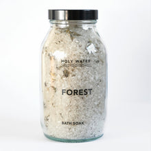 Load image into Gallery viewer, Holy Water Apothecary organic forest bath salts with essential oils and foraged moss hand made in Devon for Modern Craft