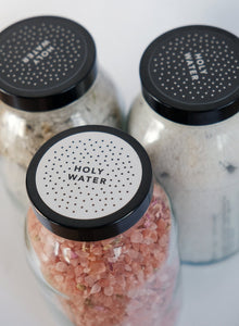 Holy Water Apothecary organic sea bath salts with essential oils and foraged kelp hand made in Devon for Modern Craft