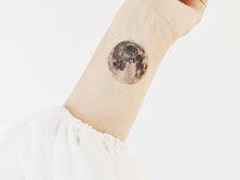 Load image into Gallery viewer, Sophie Clowders moon print temporary tattoo for Modern Craft
