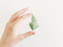Load image into Gallery viewer, Sophie Clowders fern print botanical temporary tattoo for Modern Craft