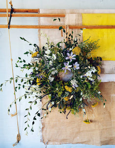 Wreaths: Fresh, Foraged and Dried Floral Arrangements craft book available at Modern Craft